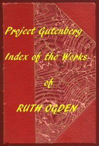 Cover of Index for Works of Ruth Ogden