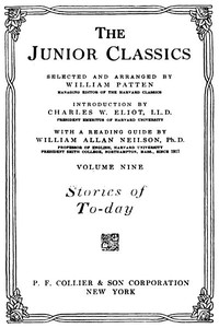 Cover of The Junior Classics, Volume 9: Stories of To-day
