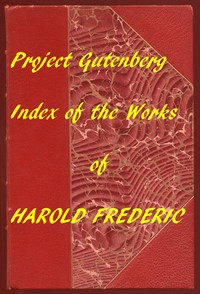 Cover of Index for Works of Harold Frederic