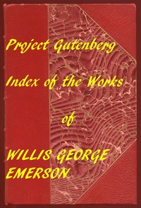 Cover of Index for Works of Willis George Emerson