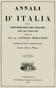 Cover of Annali d'Italia, vol. 7