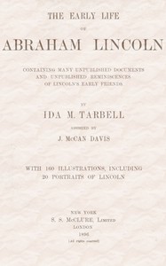 The early life of Abraham Lincoln