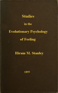Cover of Studies in the Evolutionary Psychology of Feeling