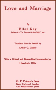 Cover of Love and Marriage