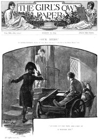 Cover of The Girl's Own Paper, Vol. XX. No. 1003, March 18, 1899