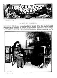 Cover of The Girl's Own Paper, Vol. XX. No. 1004, March 25, 1899
