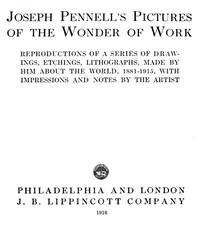 Joseph Pennell's Pictures of the Wonder of Work