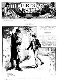 Cover of The Girl's Own Paper, Vol. XX. No. 996, January 28, 1899