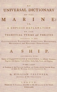 Cover of An Universal Dictionary of the Marine