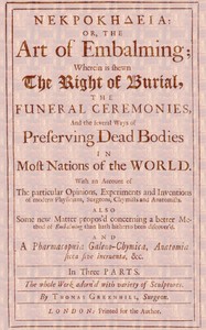 Cover of ΝΕΚΡΟΚΗΔΕΙΑ; Or, the Art of Embalming;