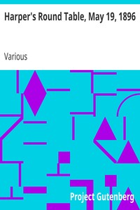Cover of Harper's Round Table, May 19, 1896