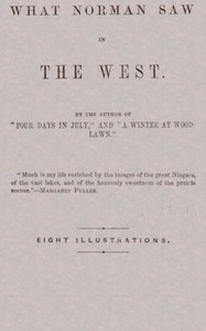Cover of What Norman Saw in the West