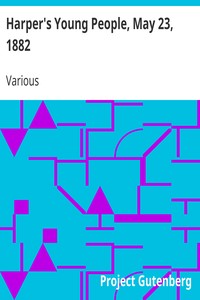 Cover of Harper's Young People, May 23, 1882