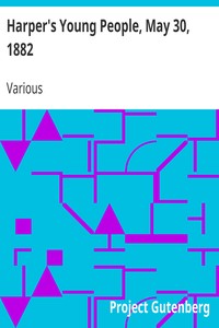 Cover of Harper's Young People, May 30, 1882
