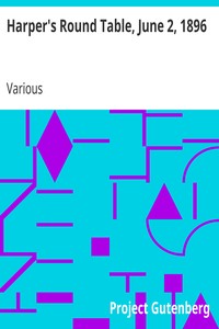 Cover of Harper's Round Table, June 2, 1896