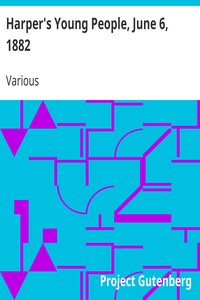 Cover of Harper's Young People, June 6, 1882