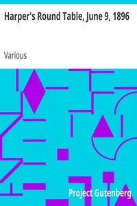 Cover of Harper's Round Table, June 9, 1896