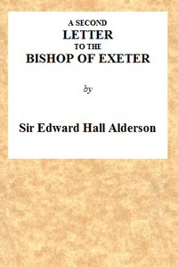 Cover of A Second Letter to the Bishop of Exeter