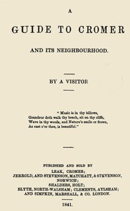 Cover of A Guide to Cromer and Its Neighbourhood