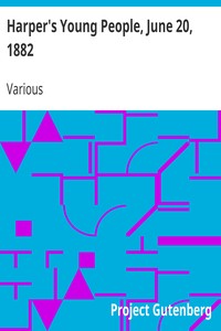 Cover of Harper's Young People, June 20, 1882