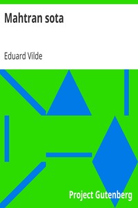 Cover of Mahtran sota