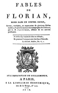 Cover of Fables de Florian