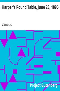 Cover of Harper's Round Table, June 23, 1896