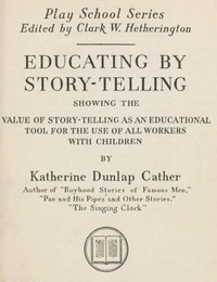 Cover of Educating by story-telling