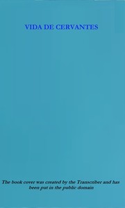 Cover of Vida de Cervantes