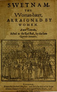 Cover of Swetnam, the Woman-hater, arraigned by women