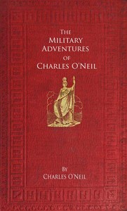 Cover of The Military Adventures of Charles O'Neil