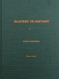 Cover of Slavery in History