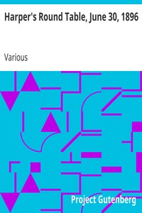 Cover of Harper's Round Table, June 30, 1896