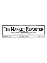 Cover of The Market Reporter, Vol. 4, No. 15