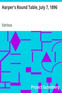 Cover of Harper's Round Table, July 7, 1896