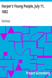 Cover of Harper's Young People, July 11, 1882