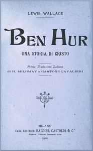 Cover of Ben Hur: Una storia di Cristo