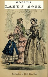 Cover of Godey's Lady's Book, Vol. 48, No. XVIII, April, 1854