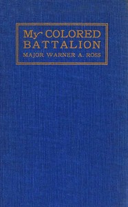 Cover of My Colored Battalion