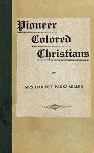 Cover of Pioneer Colored Christians