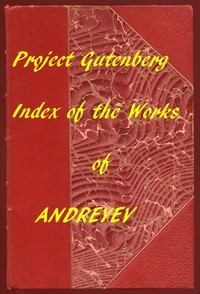 Cover of Index of the Project Gutenberg Works of Leonid Andreyev