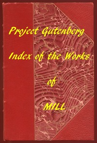 Cover of Index of the Project Gutenberg Works of John Stuart Mill