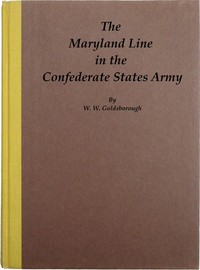 Cover of The Maryland Line in the Confederate States Army.