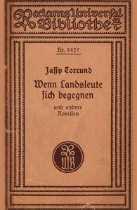 Cover of Wenn Landsleute sich begegnen, und andere Novellen