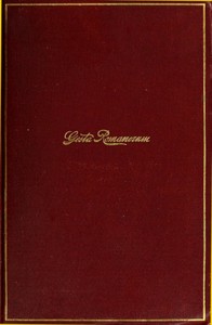Cover of Tales from the Gesta Romanorum