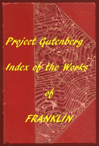 Cover of Index of the Project Gutenberg Works of Benjamin Franklin