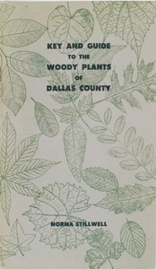 Cover of Key and Guide to Native Trees, Shrubs, and Woody Vines of Dallas County