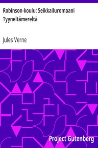 Cover of Robinson-koulu: Seikkailuromaani Tyyneltämereltä