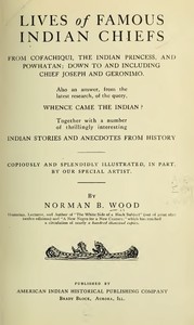 Cover of Lives of Famous Indian Chiefs