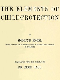 Cover of The Elements of Child-protection